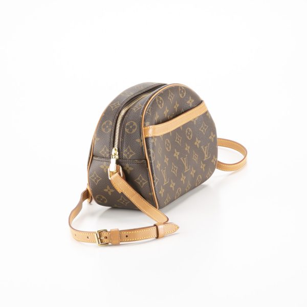 340100kwh490018 2 Louis Vuitton Monogram Canvas Blois Shoulder Bag Brown