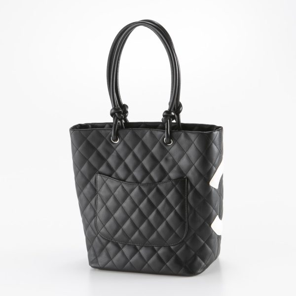 340200kwh390110 1 CHANEL Cambon Line MD Tote Bag