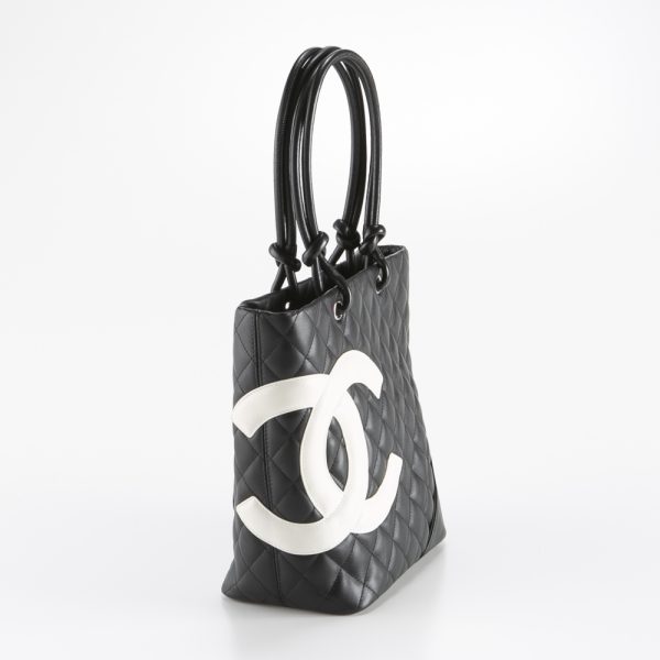 340200kwh390110 2 CHANEL Cambon Line MD Tote Bag