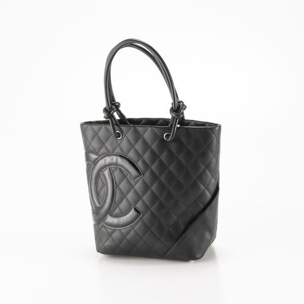 340200kwh490078 CHANEL Cambon Line MD Tote Bag