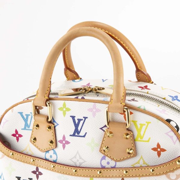 340200kwh490112 4 Louis Vuitton Multicolor Trouville Canvas Hand Tote Bag