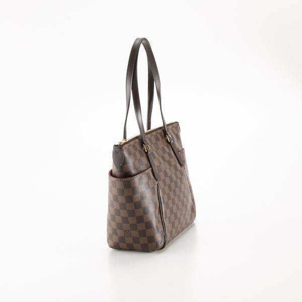 340200kwh490181 2 Louis Vuitton Totally PM Damier Canvas Tote Bag Handbag Brown