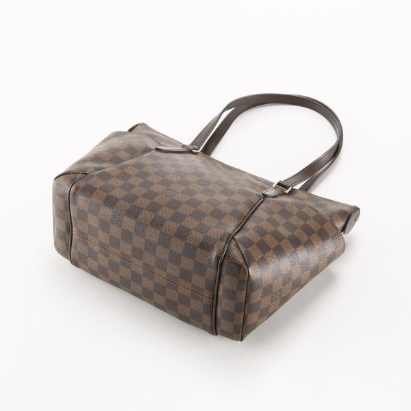 340200kwh490181 3 Louis Vuitton Totally PM Damier Canvas Tote Bag Handbag Brown