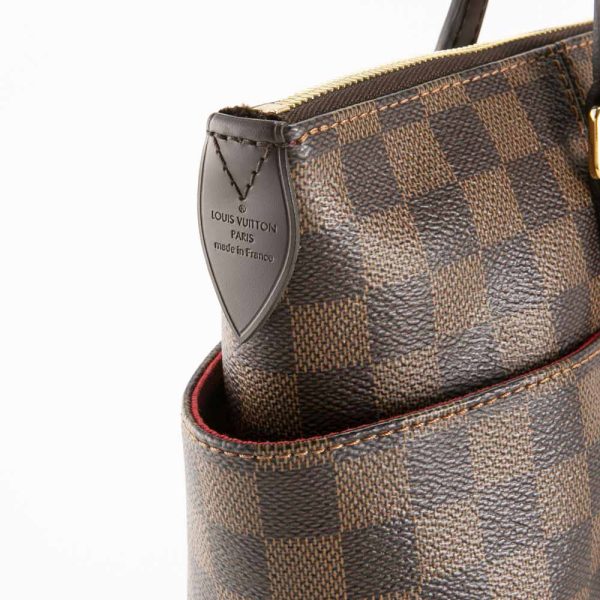 340200kwh490181 6 Louis Vuitton Totally PM Damier Canvas Tote Bag Handbag Brown