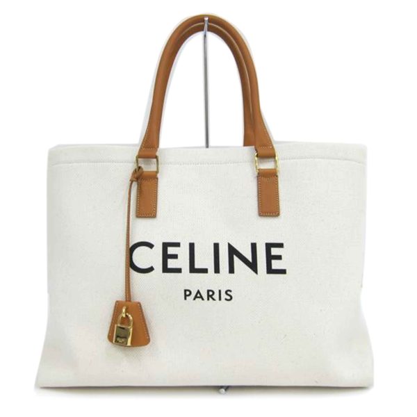 35585 1 Celine Canvas Horizontal Tote Cover Bag