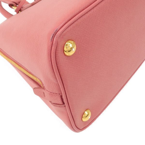 36875 13 6 Prada Leather 2WAY Bag Handbag Shoulder Bag Pink