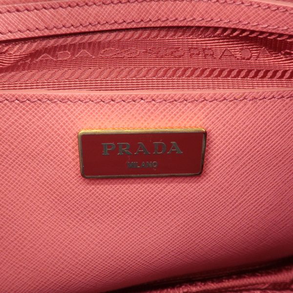 36875 13 9 Prada Leather 2WAY Bag Handbag Shoulder Bag Pink