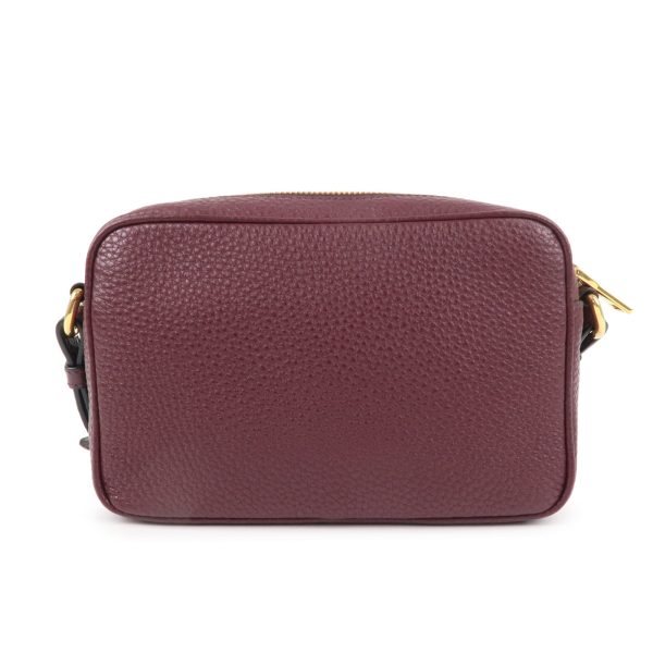 37142 16 2 Prada Leather Crossbody Shoulder Bag Purple