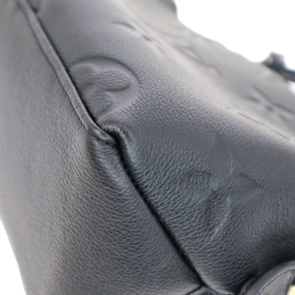 4 Louis Vuitton Petit Palais Pm Handbag Tote 2 Way Shoulder Handbag Leather Calfskin Black