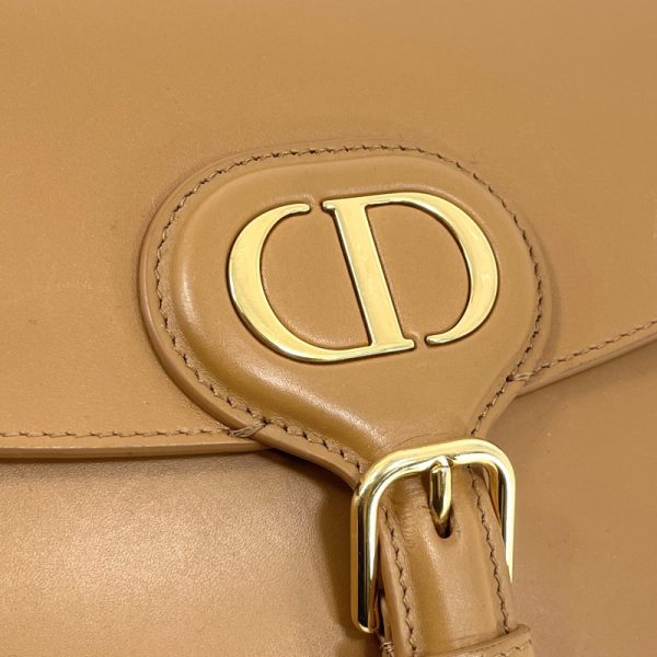 4 Christian Dior Bobby Box Calfskin Shoulder Bag Brown