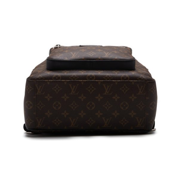 4 Louis Vuitton Monogram Josh Leather Backpack Brown
