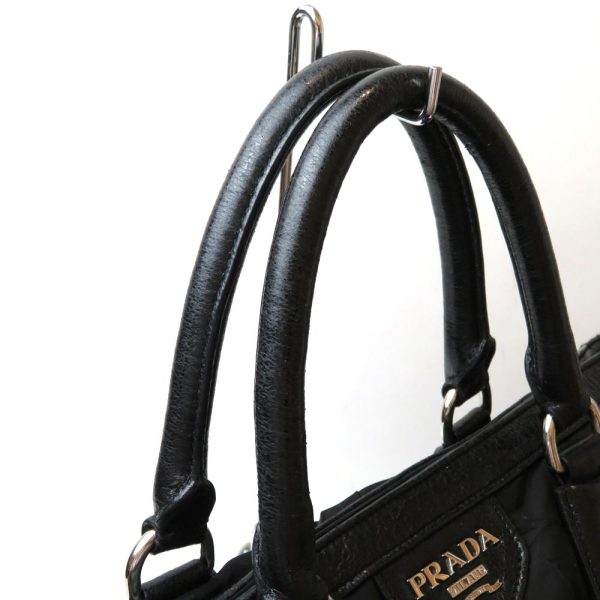 4 pr201006 2 03 Prada Leather Boston Bag