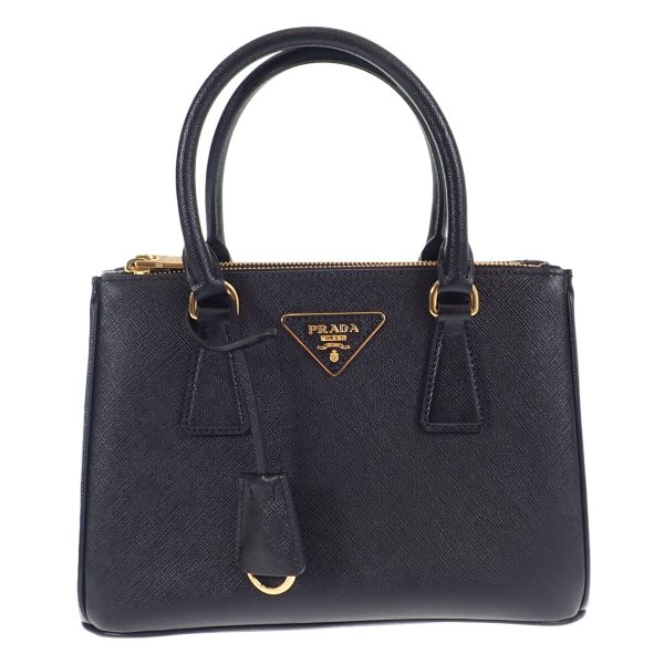 43294 02 Prada Galleria Small Handbag Shoulder Bag Black