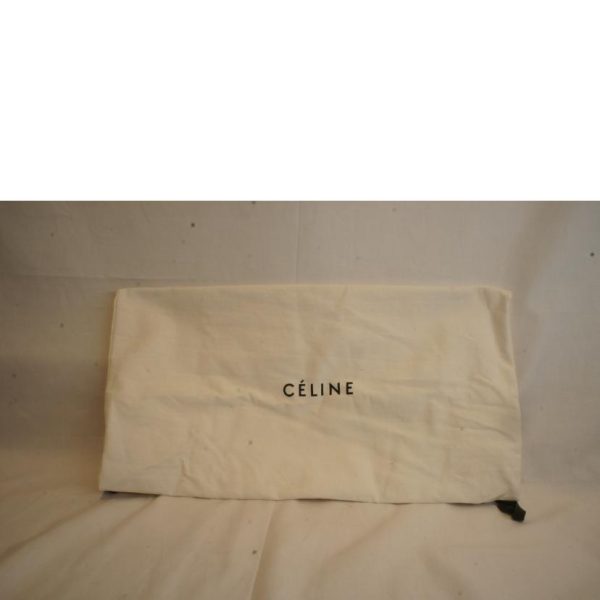 43311 6 Celine Calf Suede Trapeze 2 Way Hand Bag