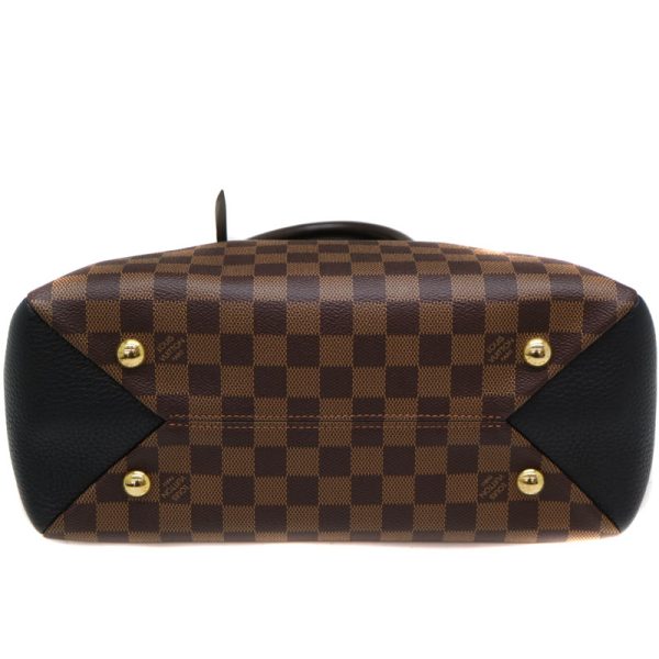 4369 5 Louis Vuitton Brittany Damier Canvas Handbag Brown