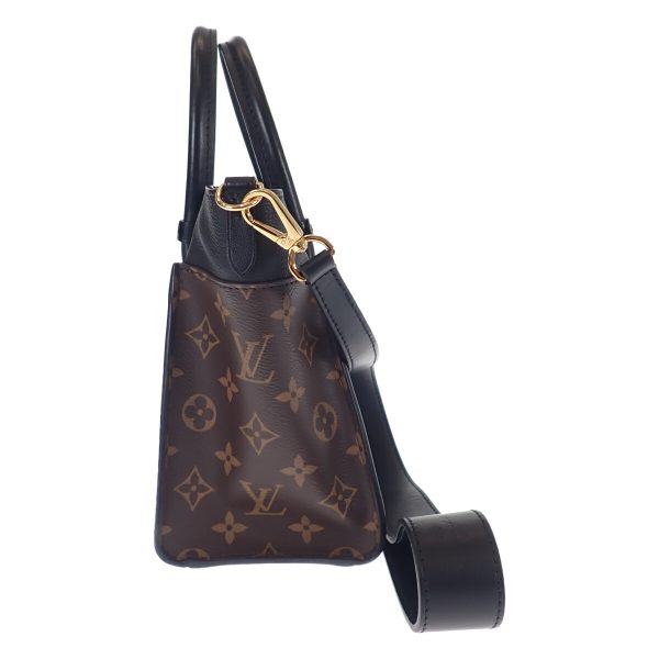 438685 04 Louis Vuitton On My Side PM 2way Bag Black