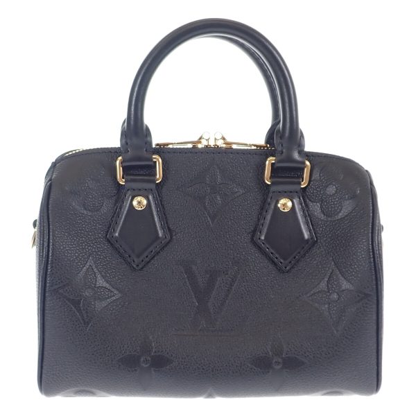 440065 02 Louis Vuitton Speedy Bandouliere 20 2way Bag Black