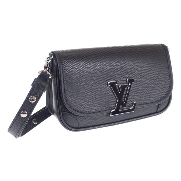 443166 01 Louis Vuitton Busi NM Shoulder Crossbody Bag Black