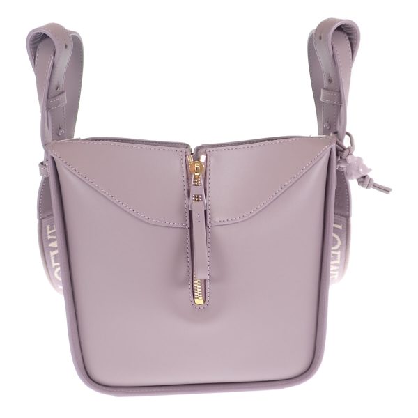 443922 04 Loewe Hammock Compact Handbag Purple