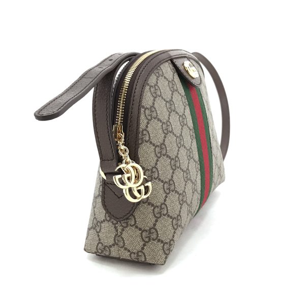 499621 k05ng 8745 03 GUCCI Bag Shoulder Bag Ophidia GG Supreme Canvas Beige Ebony