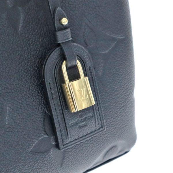 5 Louis Vuitton Petit Palais Pm Handbag Tote 2 Way Shoulder Handbag Leather Calfskin Black