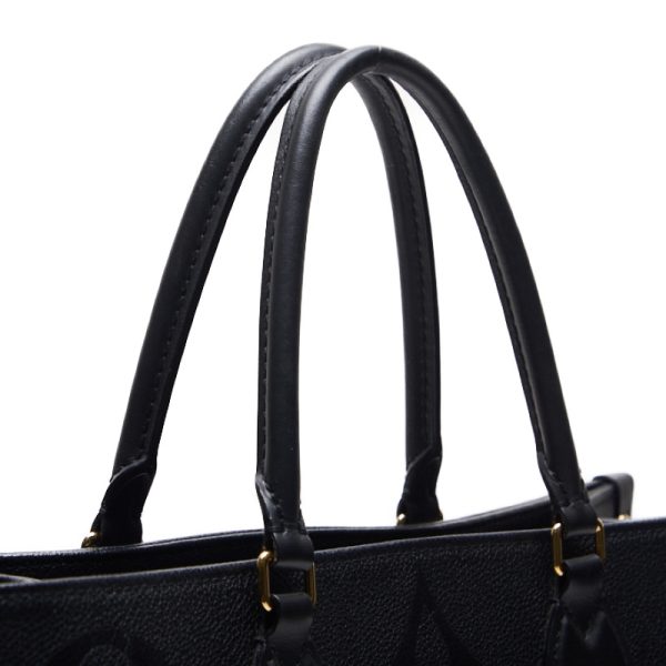 5 Louis Vuitton On The Go GM Monogram Tote Bag Noir Black