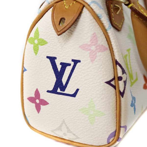 5 Louis Vuitton Mini Speedy Shoulder Handbag Monogram Multicolor