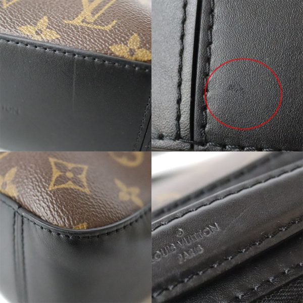 5 Louis Vuitton Saintonge Shoulder Bag Monogram Canvas Brown Black