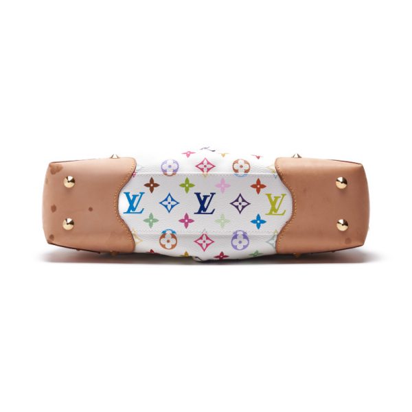 5 Louis Vuitton Judy MM Monogram Tote Bag Multicolor