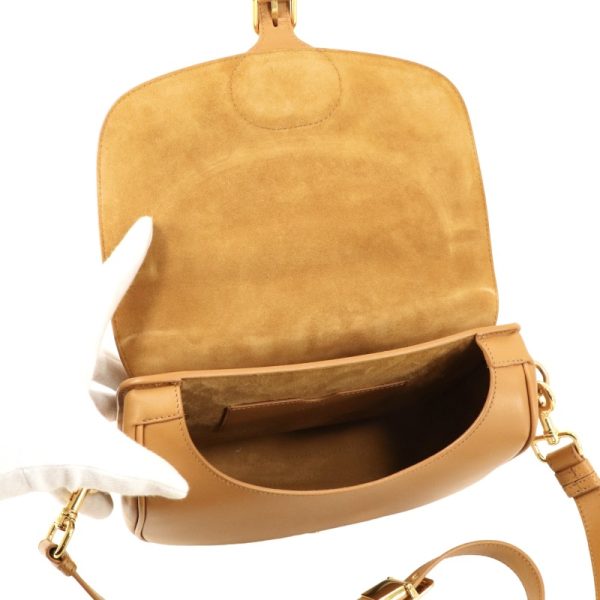 5 Christian Dior Bobby Box Calfskin Shoulder Bag Brown