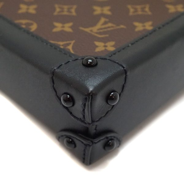 5 Louis Vuitton Pochette Trunk Vertical Monogram Shoulder Bag Brown