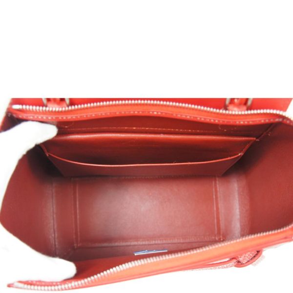 52339 5 Celine Pico Calf Skin 2 Way Belt Hand Bag