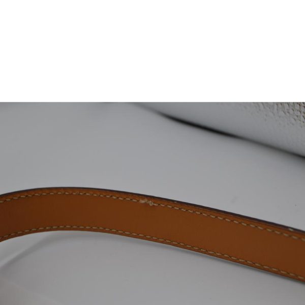 53350 10 Celine Macadam Leather Line Flap Shoulder Bag