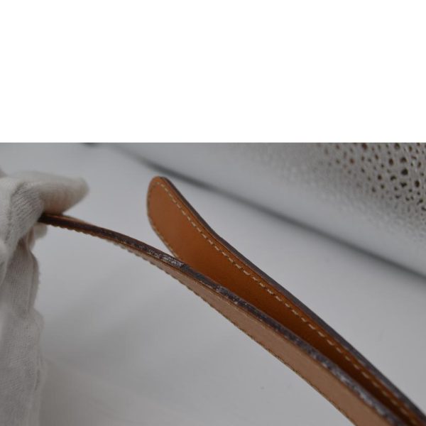 53350 11 Celine Macadam Leather Line Flap Shoulder Bag