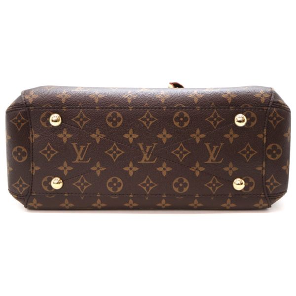 5457 5 LOUIS VUITTON Montaigne MM ShoulderHand Bag Monogram Canvas Brown