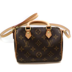 5537 1 Louis Vuitton On the Go GM Canvas Shoulder Bag Brown