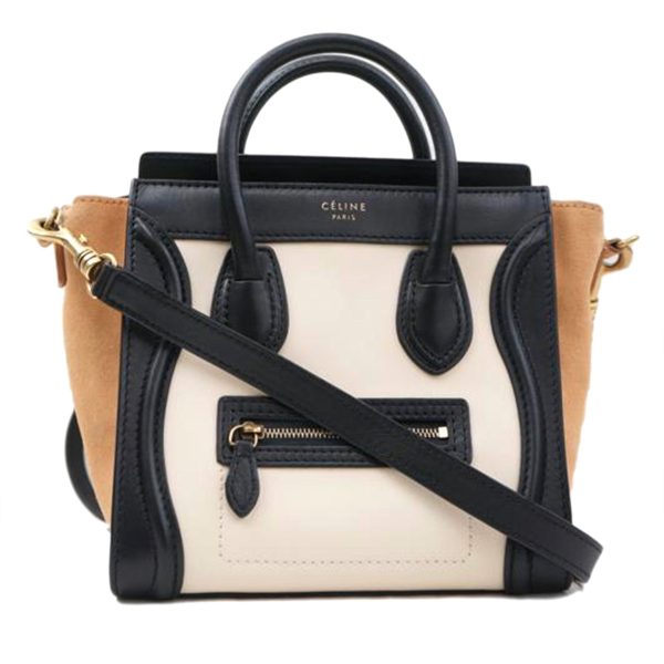 61967 1 Celine Nano Shopper Luggage Bag