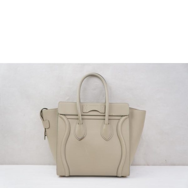 63124 2 Celine Micro Luggage Shopper Bag