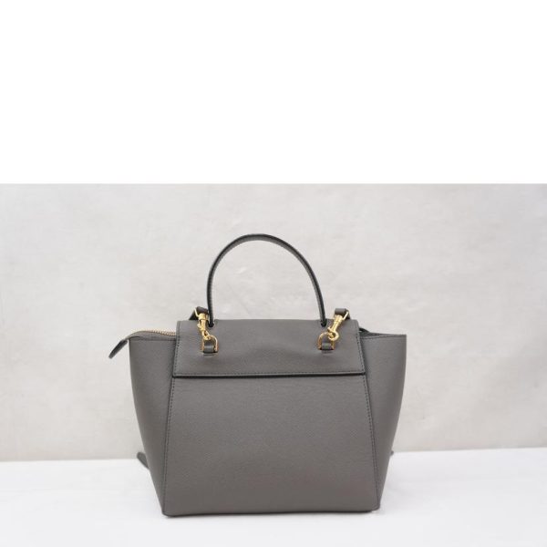 64640 2 Celine Nano Belt Bag Grey