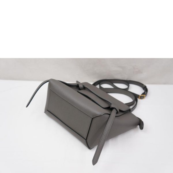 64640 5 Celine Nano Belt Bag Grey