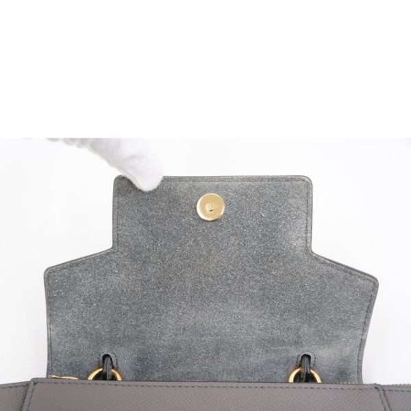 64640 7 Celine Nano Belt Bag Grey