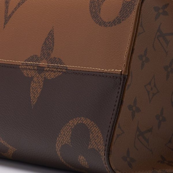 7 Louis Vuitton On The Go MM Monogram Giant Tote Bag Brown