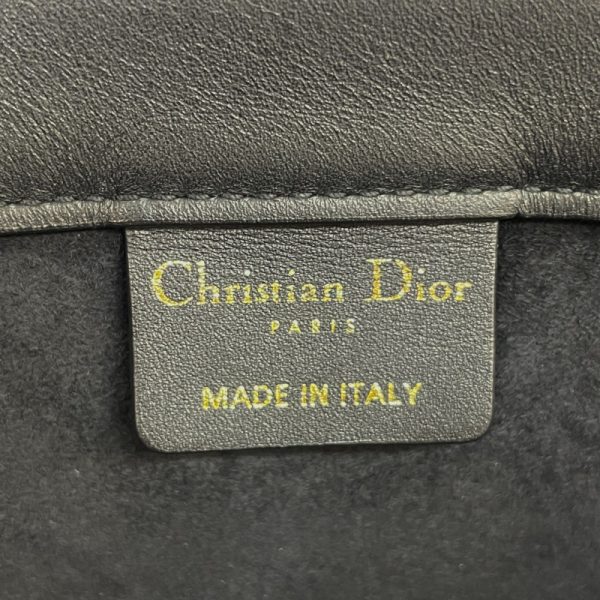 7 Christian Dior Book Calfskin Tote Bag Black