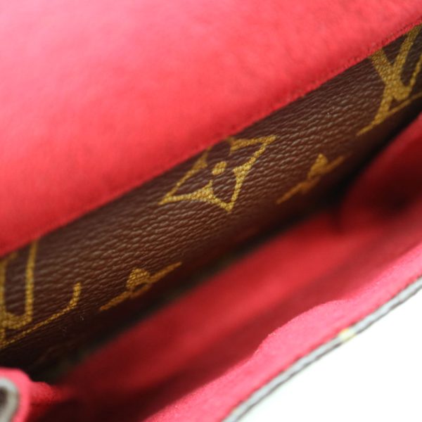 7 Louis Vuitton Vivacite PM Shoulder Bag Monogram Canvas Brown