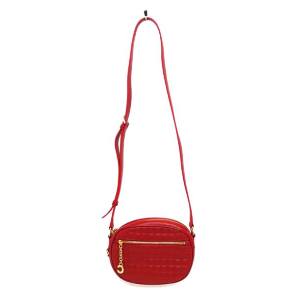 70083 1 Celine C Charm Small Camera Bag Red