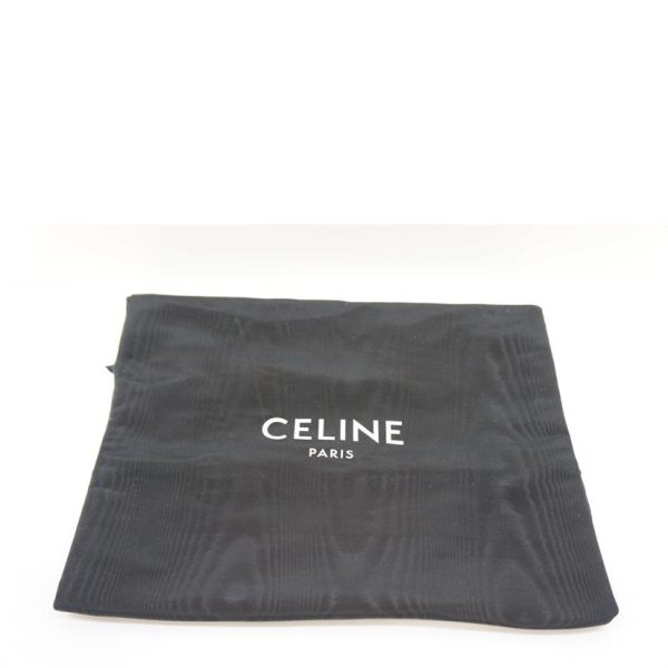 72146 6 Celine Canvas Logo Print Vertical 2 Way Hand Bag