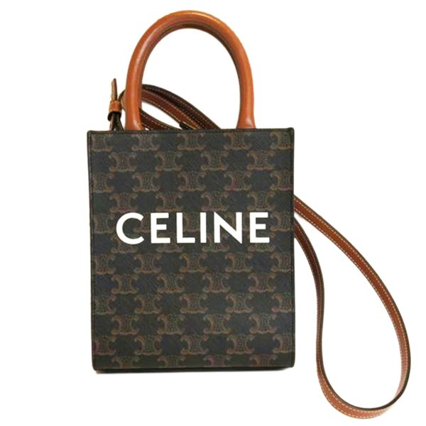 72542 1 Celine Triomphe Vertical Mini Cover Bag