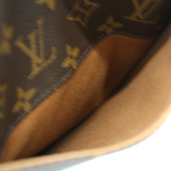 7647 6 Louis Vuitton Odeon PM Shoulder Bag Monogram Canvas Brown