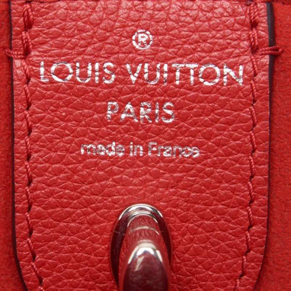 8 Louis Vuitton Lock Me Cabas Taurillon Leather Tote Bag Red