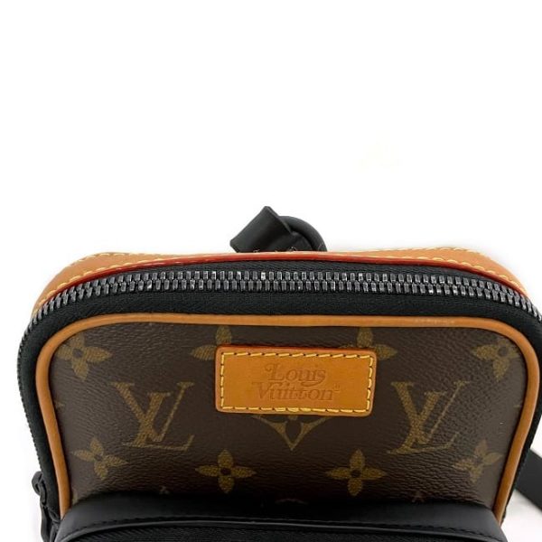 8 Louis Vuitton Amazon Sling Sling Shoulder Bag Brown Beige Black Damier Giant Monogram